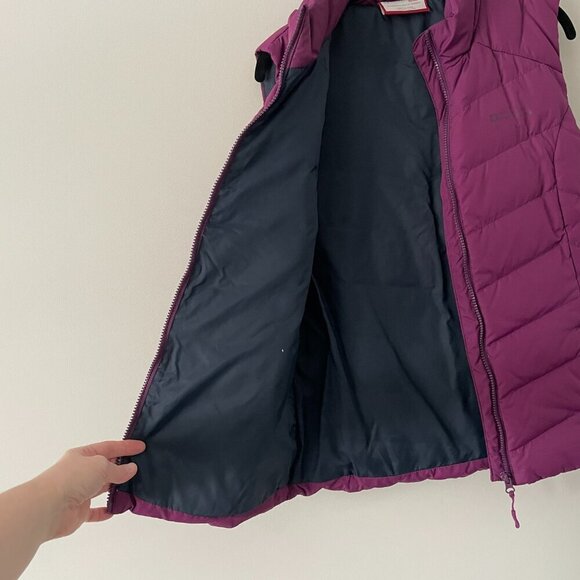 Mountain Warehouse Zip Up Down Filled Outdoor Casual Puffer Vest Purple 8 - Picture 4 of 13